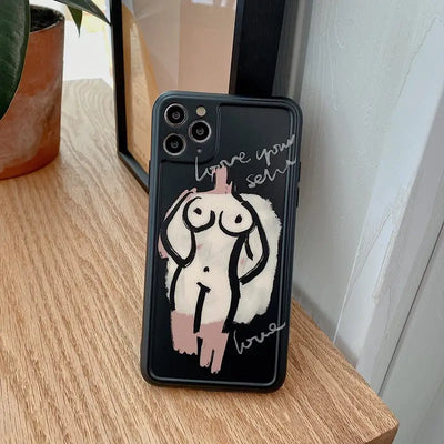 Simple Body Srawing iPhone Case BP181 - iphone case