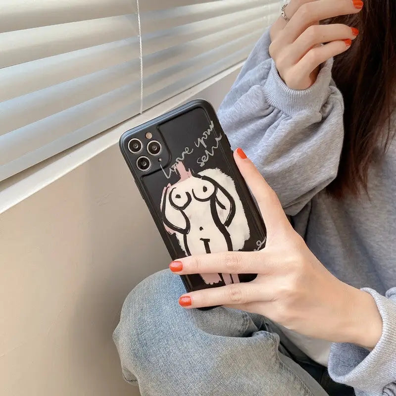 Simple Body Srawing iPhone Case BP181 - iphone case