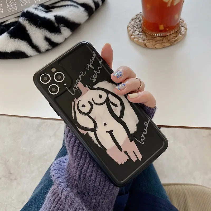 Simple Body Srawing iPhone Case BP181 - iphone case