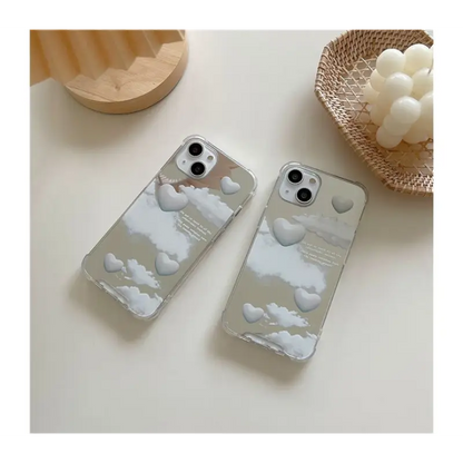 Sky Cloud Mirrored Phone Case Yt400 - Mobile Cases & 