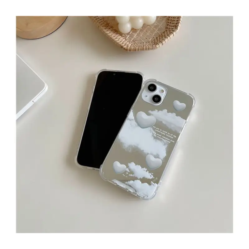 Sky Cloud Mirrored Phone Case Yt400 - Mobile Cases & 