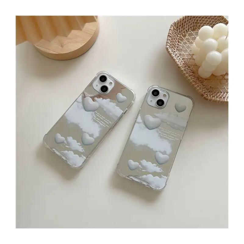 Sky Cloud Mirrored Phone Case Yt400 - Mobile Cases & 