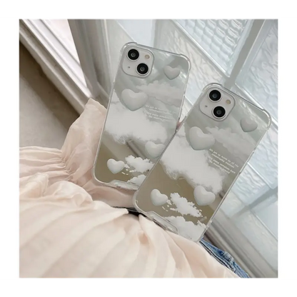 Sky Cloud Mirrored Phone Case Yt400 - Mobile Cases & 