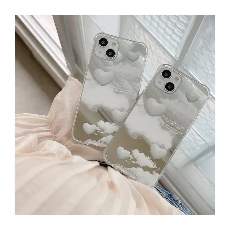 Sky Cloud Mirrored Phone Case Yt400 - Mobile Cases & 