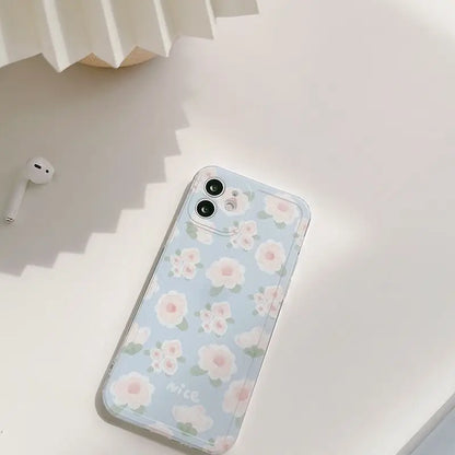 Small Flower Phone Case - Iphone 7 / 8 / Se, 7 Plus / 8 Plus, X / Xs, Xs Max, Xr, 11, 11 Pro, 11 Pro Max, 12 Mini, 12, 12 Pro, 12 Pro Max-10