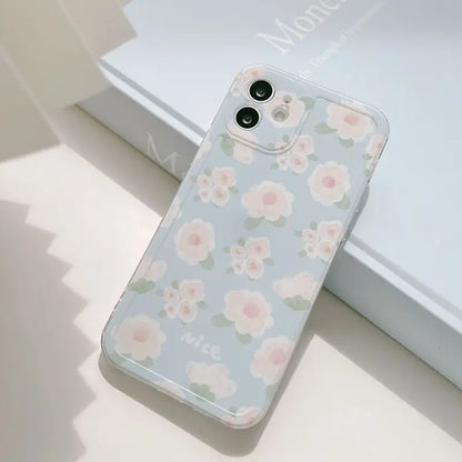 Small Flower Phone Case - Iphone 7 / 8 / Se, 7 Plus / 8 Plus, X / Xs, Xs Max, Xr, 11, 11 Pro, 11 Pro Max, 12 Mini, 12, 12 Pro, 12 Pro Max-5