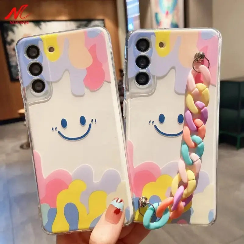 Smile Face Phone Case for Samsung BC068 - Samsung Phone Case