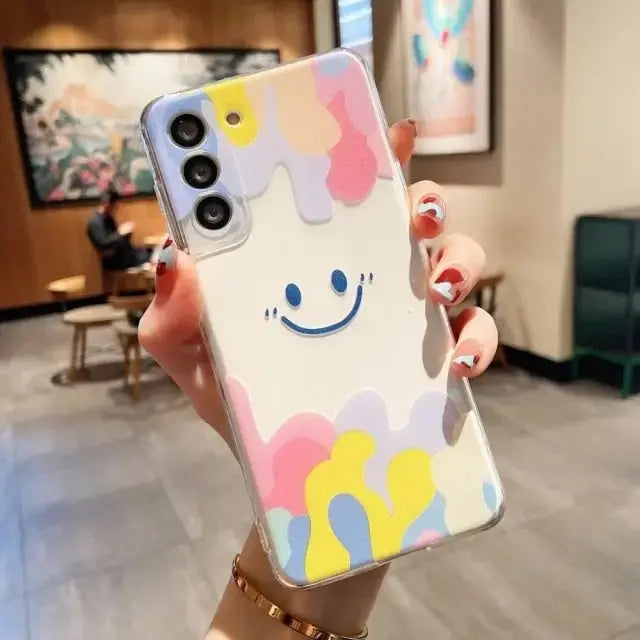 Smile Face Phone Case for Samsung BC068 - A32 5G / DanKe - 