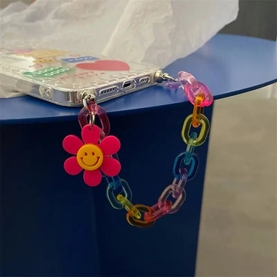 Smile Face With Flower Chain iPhone Case BP256 - iphone case