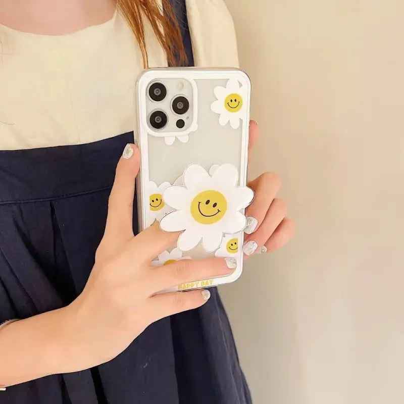 Smiley Daisy iPhone Case BP339 - iphone case