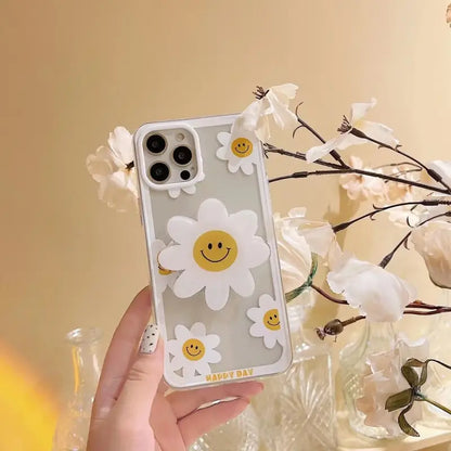 Smiley Daisy iPhone Case BP339 - iphone case