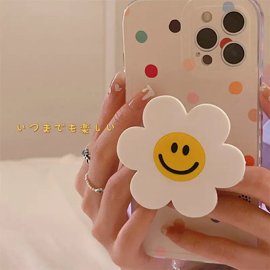 Smiley Flower Holder iPhone Case BP275 - iphone case