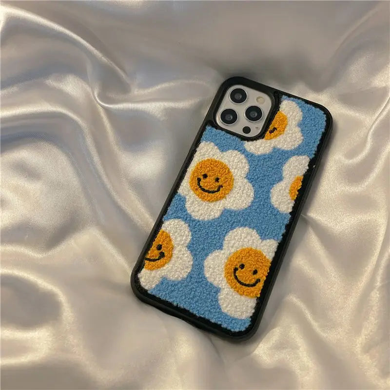 Smiley Flower Phone Case - iPhone 13 Pro Max / 13 Pro / 13 /