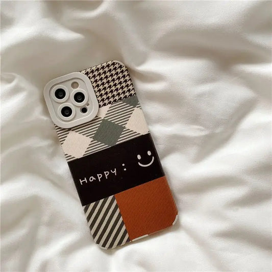 Smiley Patterned Phone Case - iPhone 13 Pro Max / 13 Pro / 