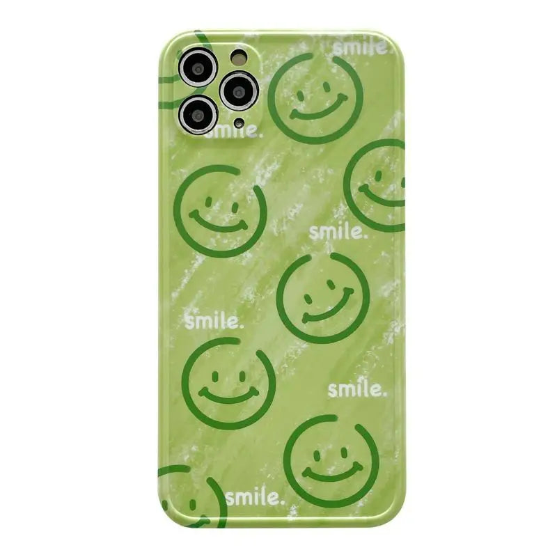 Smiley Phone Case - iPhone 13 Pro Max / 13 Pro / 13 / 13 mini / 12 Pro Max / 12 Pro / 12 / 12 mini / 11 Pro Max / 11 Pro / 11 / SE / XS Max / XS / XR / X / SE 2 / 8 / 8 Plus / 7 / 7 Plus-13