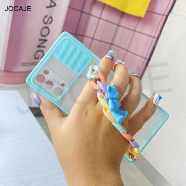 Soft Silicone Matte Transparent LG K41S Phone Case BC149 - 