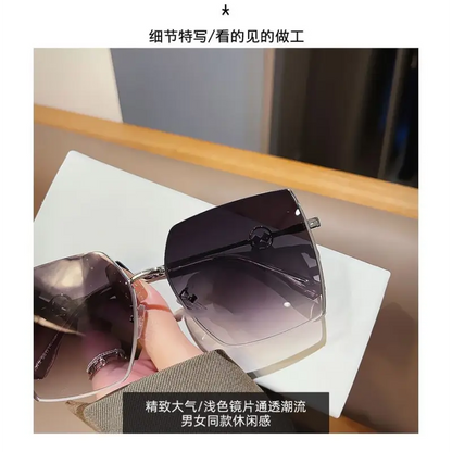 Square Frameless Sunglasses CG100 - Eyewear