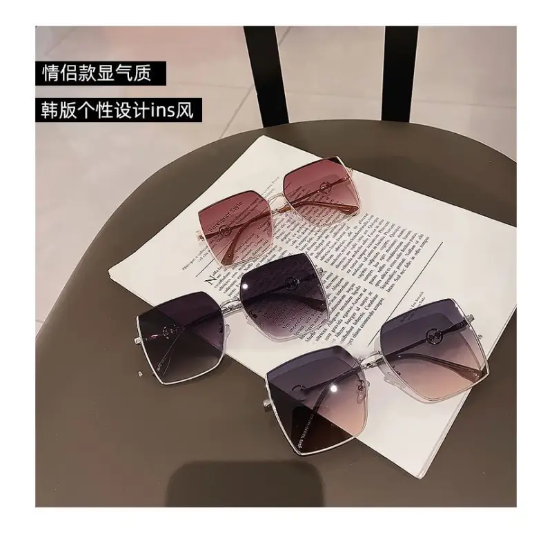 Square Frameless Sunglasses CG100 - Eyewear