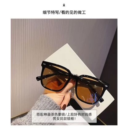 Square Resin Sunglasses CG37 - Eyewear