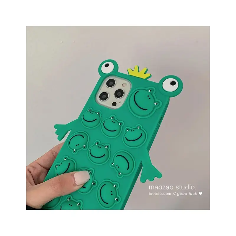 Squishy Frog Phone Case - iPhone 13 Pro Max / 13 Pro / 13 / 