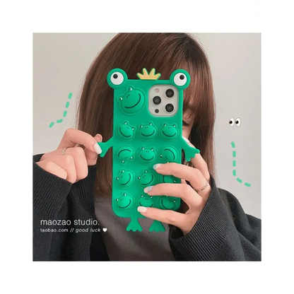 Squishy Frog Phone Case - iPhone 13 Pro Max / 13 Pro / 13 / 