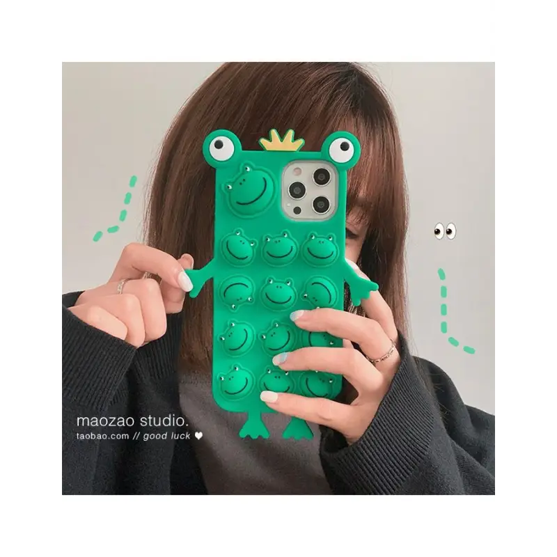 Squishy Frog Phone Case - iPhone 13 Pro Max / 13 Pro / 13 / 