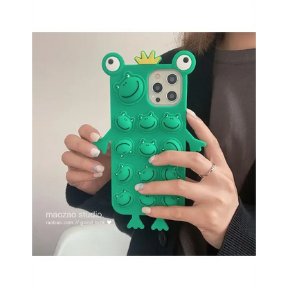 Squishy Frog Phone Case - iPhone 13 Pro Max / 13 Pro / 13 / 