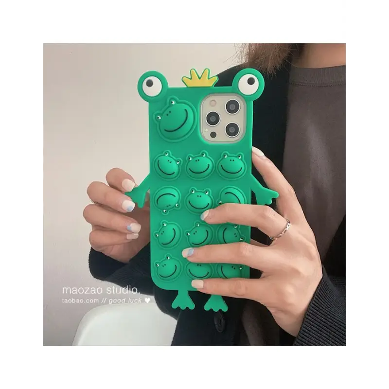 Squishy Frog Phone Case - iPhone 13 Pro Max / 13 Pro / 13 / 