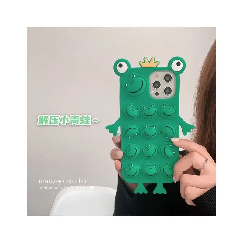 Squishy Frog Phone Case - iPhone 13 Pro Max / 13 Pro / 13 / 