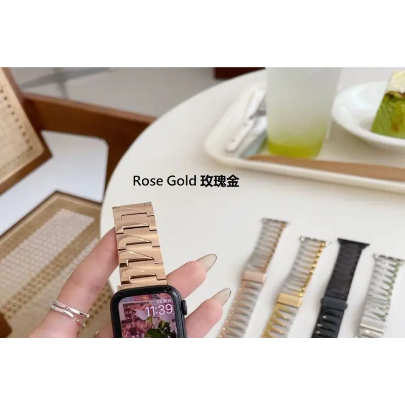 Stainless Steel Apple Watch Band - Smart Watch Accessories