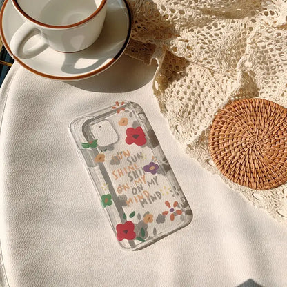 SunShine On My Day Flowers iPhone Case BP223 - iphone case