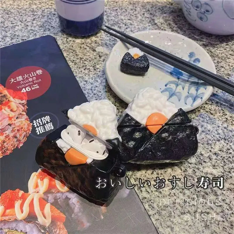 Sushi AirPods Earphone Case Skin-4