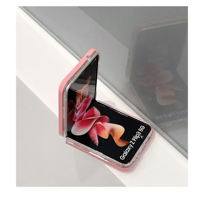Sweet Pink Girl Phone Case for Samsung Galaxy Z Flip3 W320 -