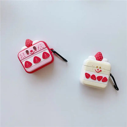 Sweetie Strawberry Cake Airpods Case W013 - airpod case
