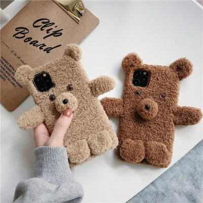 Teddy Bear Phone Case - iPhone 7 / 7 Plus / 8 / 8 Plus / X / XR / XS / XS MAX / 11 / 11 Pro / 11 Pro Max-1