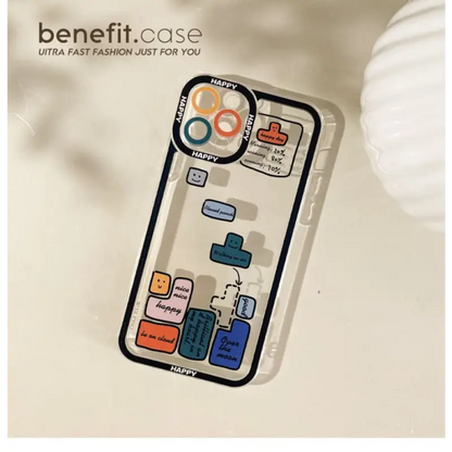 Tetris Transparent Phone Case - Iphone 13 Pro Max / 13 Pro /