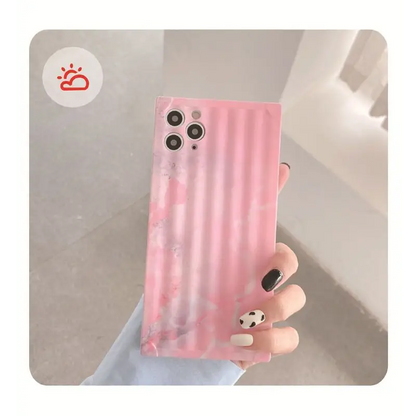 Textured Phone Case - iPhone 12 Pro Max / 12 Pro / 12 / 12 mini / 11 Pro Max / 11 Pro / 11 / SE / XS Max / XS / XR / X / SE 2 / 8 / 8 Plus / 7 / 7 Plus-5