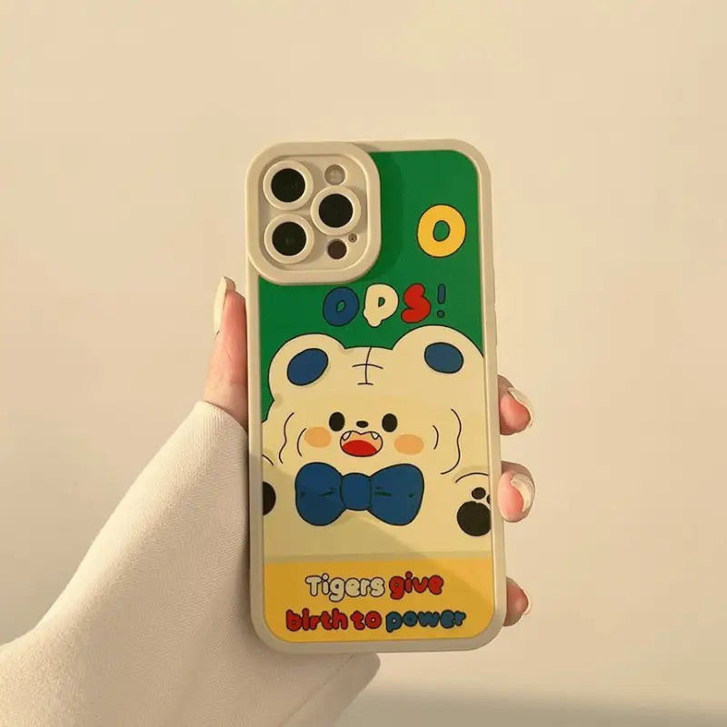 Tiger Phone Case - iPhone 13 Pro Max / 13 Pro / 13 / 13 mini / 12 Pro Max / 12 Pro / 12 / 12 mini / 11 Pro Max / 11 Pro / 11 / SE / XS Max / XS / XR / X / SE 2 / 8 / 8 Plus / 7 / 7 Plus-9