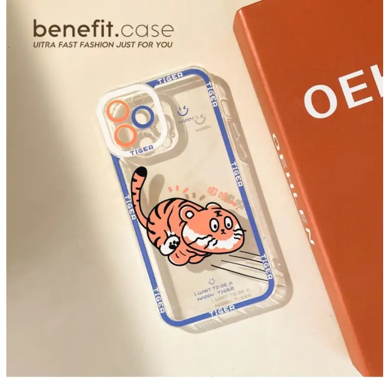 Tiger Transparent Phone Case - Iphone 13 Pro Max / 13 Pro / 