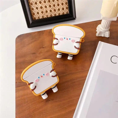 Toast  Print  AirPods Case Protection Cover-2