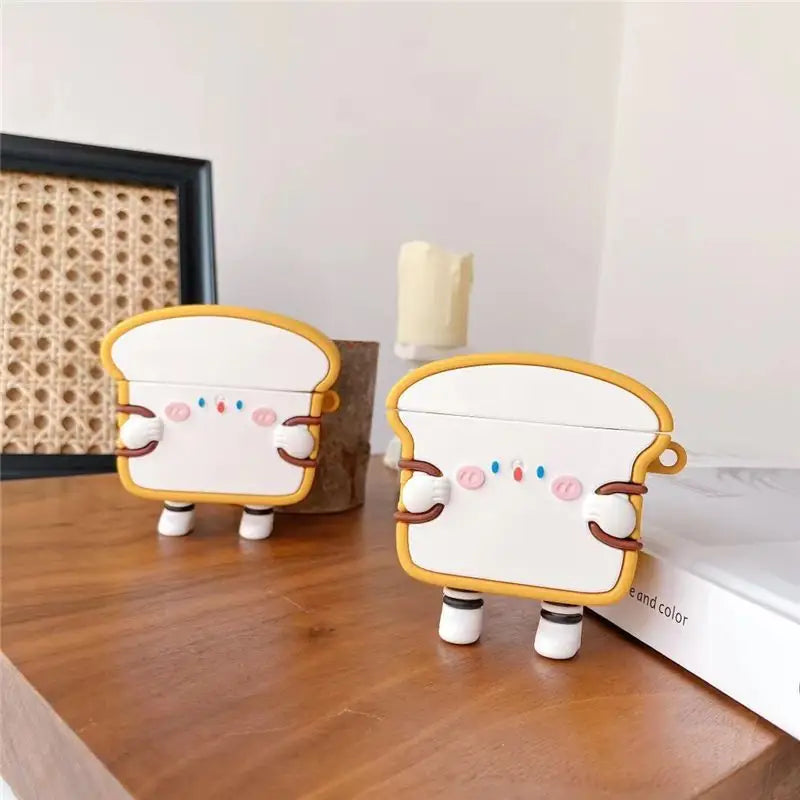 Toast  Print  AirPods Case Protection Cover-1