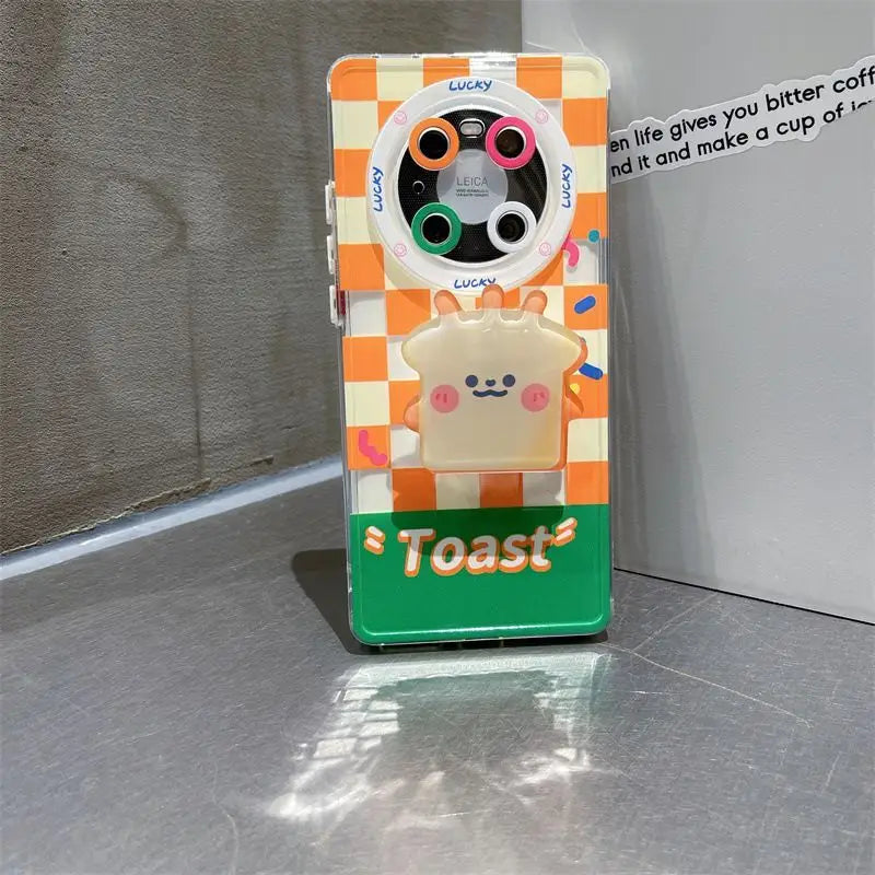 Toaste Stand Plaid Phone Case - Huawei-4