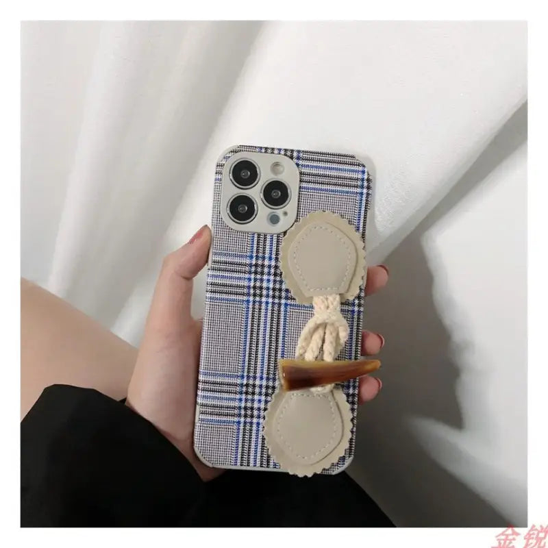 Toggle Plaid Phone Case - iPhone 13 Pro Max / 13 Pro / 13 / 13 mini / 12 Pro Max / 12 Pro / 12 / 12 mini / 11 Pro Max / 11 Pro / 11 / SE / XS Max / XS / XR / X / SE 2 / 8 / 8 Plus / 7 / 7 Plus-9