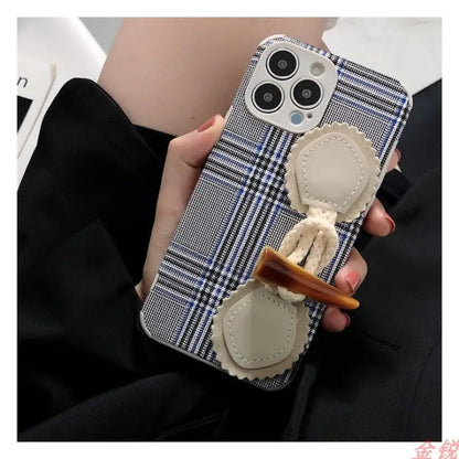 Toggle Plaid Phone Case - iPhone 13 Pro Max / 13 Pro / 13 / 13 mini / 12 Pro Max / 12 Pro / 12 / 12 mini / 11 Pro Max / 11 Pro / 11 / SE / XS Max / XS / XR / X / SE 2 / 8 / 8 Plus / 7 / 7 Plus-12