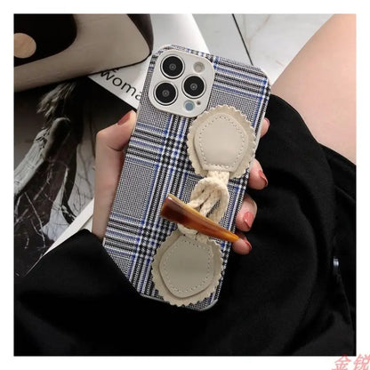 Toggle Plaid Phone Case - iPhone 13 Pro Max / 13 Pro / 13 / 13 mini / 12 Pro Max / 12 Pro / 12 / 12 mini / 11 Pro Max / 11 Pro / 11 / SE / XS Max / XS / XR / X / SE 2 / 8 / 8 Plus / 7 / 7 Plus-11