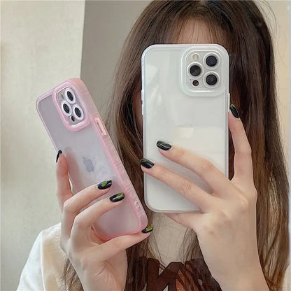 Translucent Phone Case - iPhone 12 Pro Max / 12 Pro / 12 / 11 Pro Max / 11 Pro / 11 / XS Max / XS / XR / X / 8 Plus / 7 Plus-5