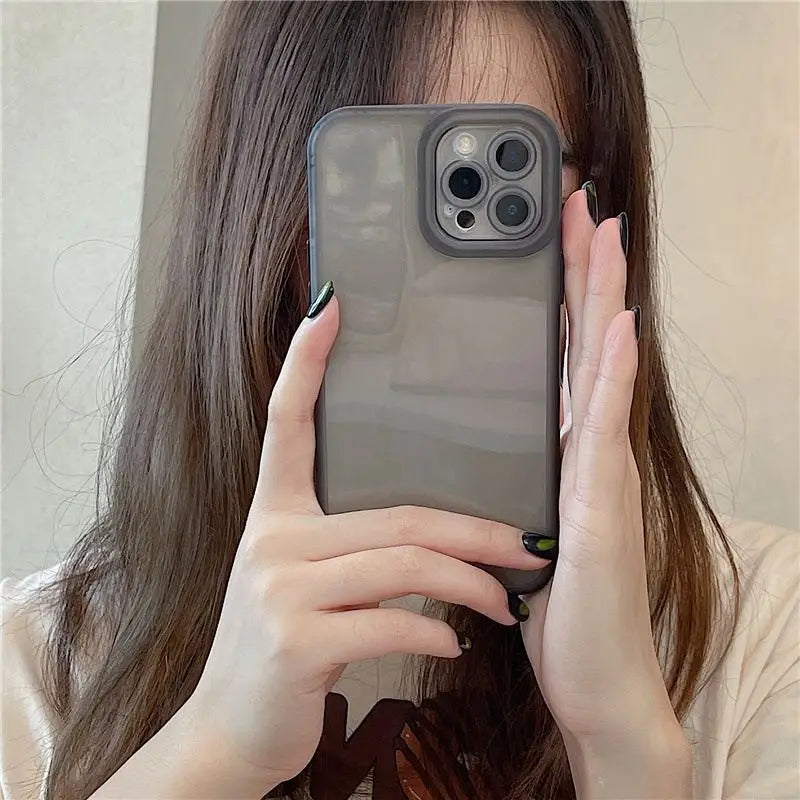 Translucent Phone Case - iPhone 12 Pro Max / 12 Pro / 12 / 11 Pro Max / 11 Pro / 11 / XS Max / XS / XR / X / 8 Plus / 7 Plus-3