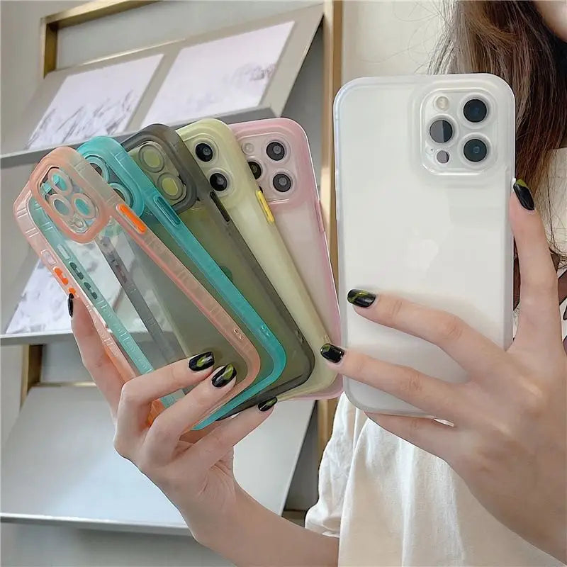 Translucent Phone Case - iPhone 12 Pro Max / 12 Pro / 12 / 11 Pro Max / 11 Pro / 11 / XS Max / XS / XR / X / 8 Plus / 7 Plus-13