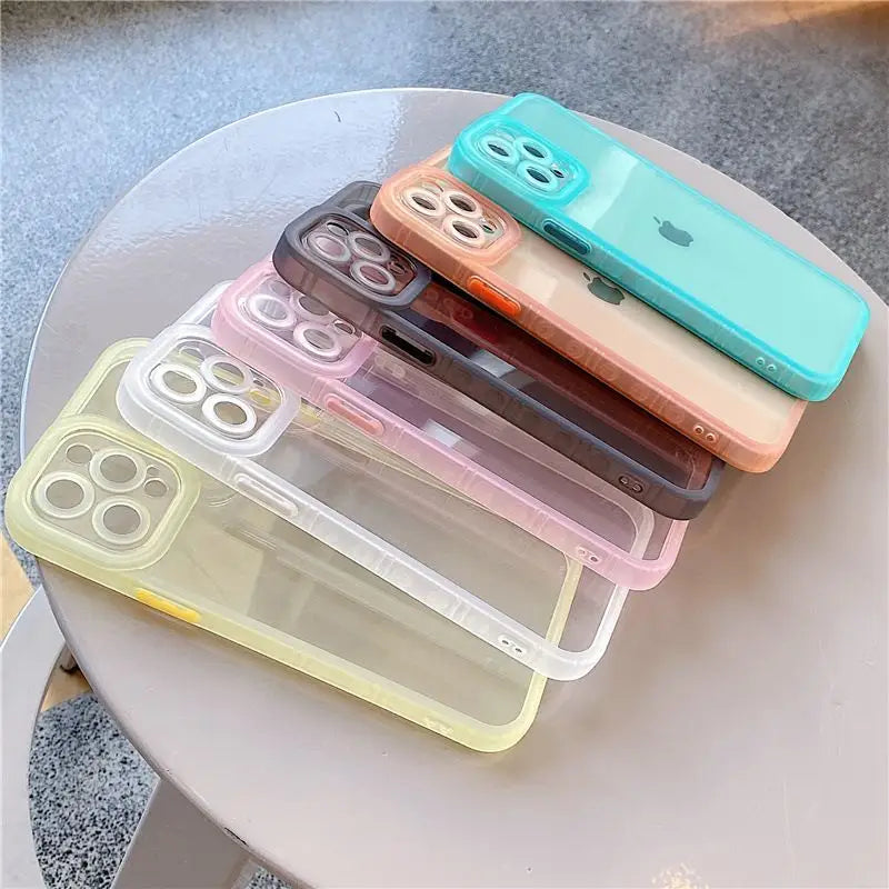 Translucent Phone Case - iPhone 12 Pro Max / 12 Pro / 12 / 11 Pro Max / 11 Pro / 11 / XS Max / XS / XR / X / 8 Plus / 7 Plus-20