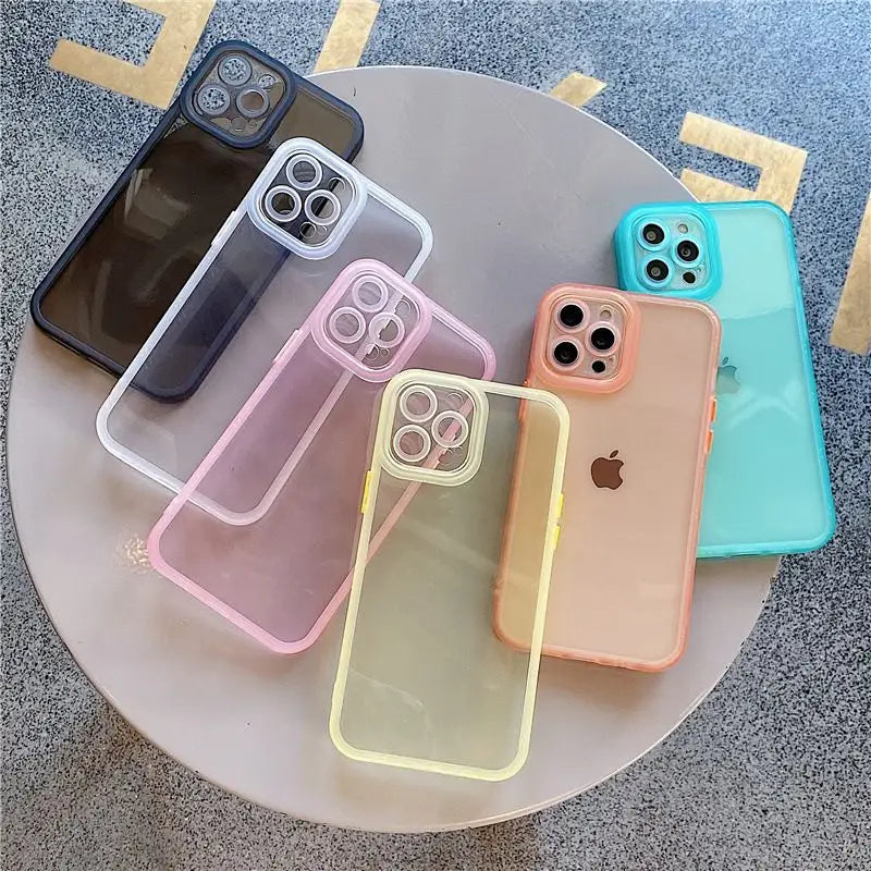 Translucent Phone Case - iPhone 12 Pro Max / 12 Pro / 12 / 11 Pro Max / 11 Pro / 11 / XS Max / XS / XR / X / 8 Plus / 7 Plus-60